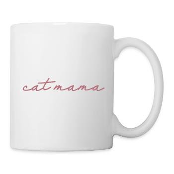 Katze Mama - Süße Katze Lover Mama Katze Besitzer Geschenk - Tasse - Weiß - Rechts