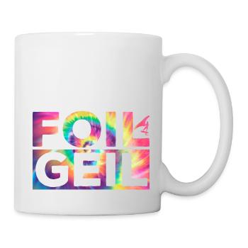 Wing Foiling Surf Surfing Surfer Foil Geil - Tasse - Weiß - Rechts
