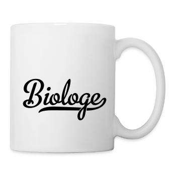 Biologe - Tasse - Weiß - Rechts