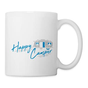 Happy Camper Motorhome Camping - Mug blanc - blanc - Droite