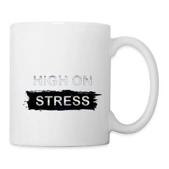 HOHER STRESS - Tasse - Weiß - Rechts