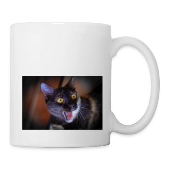 Meine lustige Katze - Tasse - Weiß - Rechts