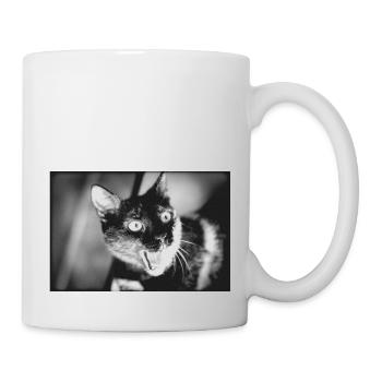 Meine lustige Katze - Tasse - Weiß - Rechts