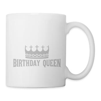 Citation Anniversaire Queen Logo - Mug blanc - blanc - Droite