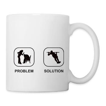 Fitness Athlètes Musculation Muscle Bodybuilder - Mug blanc - blanc - Droite