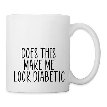 Diabetic - Mug - white - Right