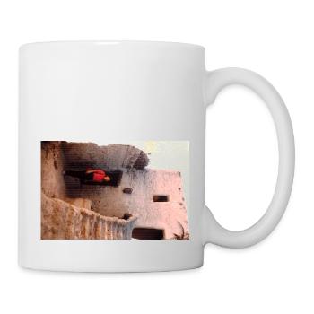 Vintage Egypt House - Tasse - Weiß - Rechts