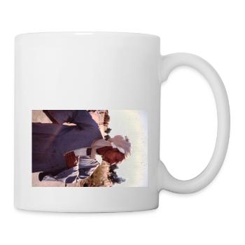 Retro Egypt Man - Tasse - Weiß - Rechts