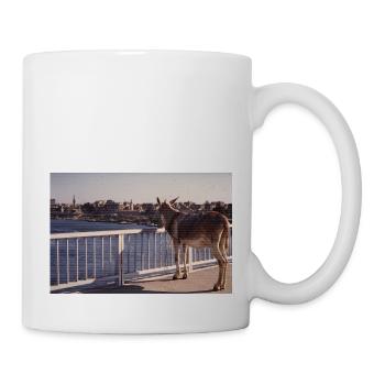 Donkey With the View - Tasse - Weiß - Rechts