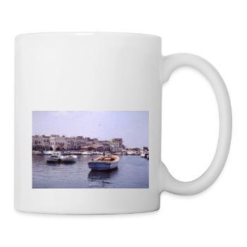 Vintage Santorini - Tasse - Weiß - Rechts