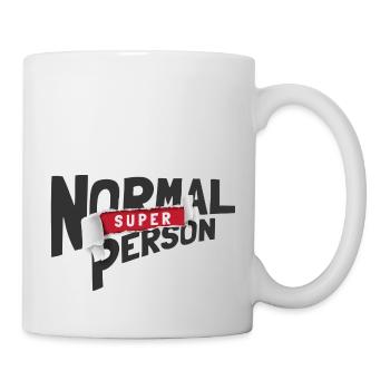 Super normal person - Mug blanc - blanc - Droite