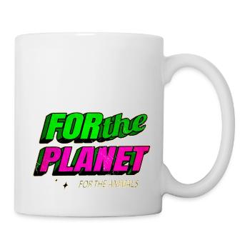 cadeau d’anniversaire pro vegan go vegan déclaration - Mug blanc - blanc - Droite