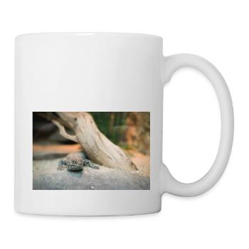 Der Skink - Tasse - Weiß - Rechts