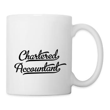 Bookkeeping - Mug - white - Right