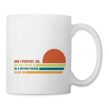 Suis-je parfait? Non! 3 - Mug blanc - blanc - Droite
