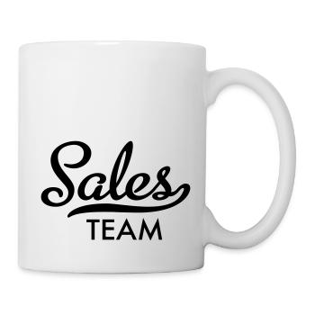 Team Vertrieb - Tasse - Weiß - Rechts