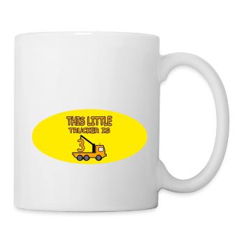 Truck - Tasse - Weiß - Rechts