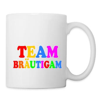 Team bräutigam - Tasse - Weiß - Rechts