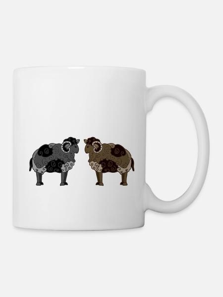 Widder - Tasse - Weiß
