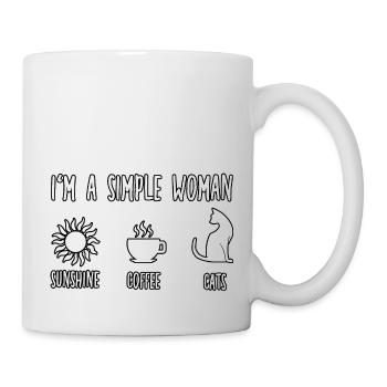 Chemise Great Cat Ladies pour les propriétaires de chats - Mug blanc - blanc - Droite