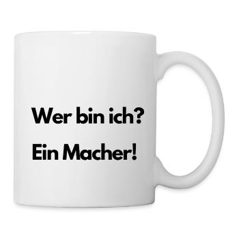 Macher #Trend - Tasse - Weiß - Rechts