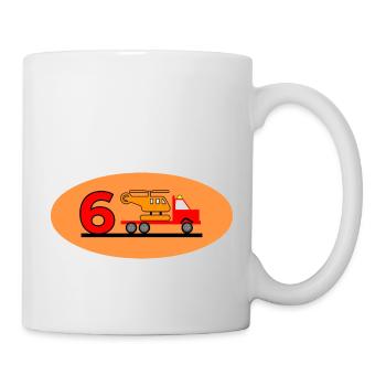 Truck - Tasse - Weiß - Rechts