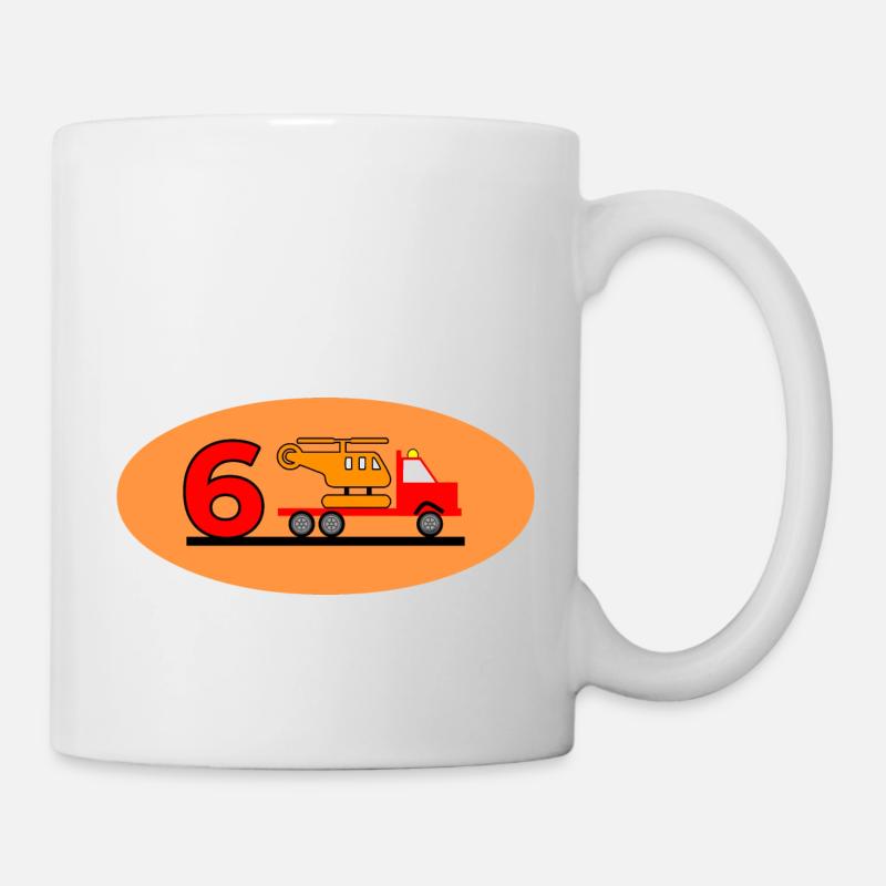 Camion - Mug blanc - blanc