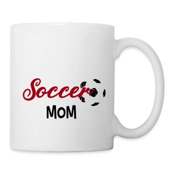 Soccer Mom Cute Mom Life Soccer Game Day - Mug - white - Right