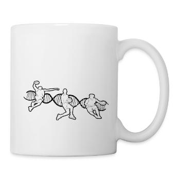 Basketball Verein Basketballliebhaber Basketballer - Tasse - Weiß - Rechts