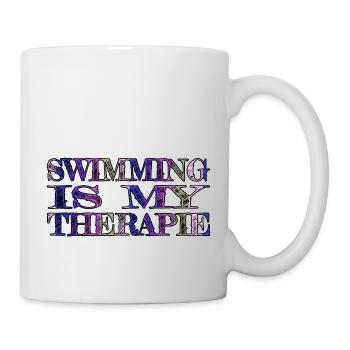 joke birthday bicycle statement sports apnea - Mug - white - Right