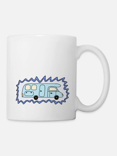 Campeur - Mug blanc - blanc