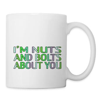 blagues construire pyjama de Noël ce noël de science-fiction - Mug blanc - blanc - Droite