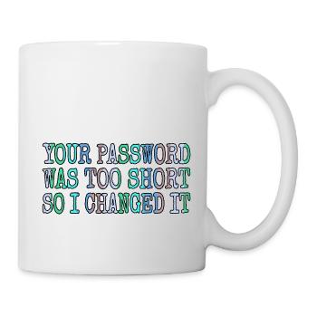 fun birthday present gift idea present - Mug - white - Right
