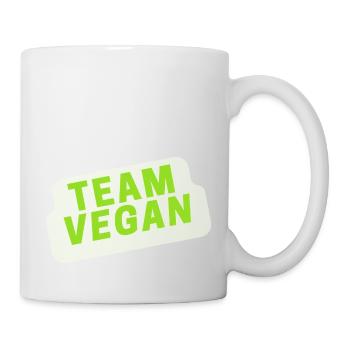Équipe Végétalien Végétalien Végétarien - Mug blanc - blanc - Droite