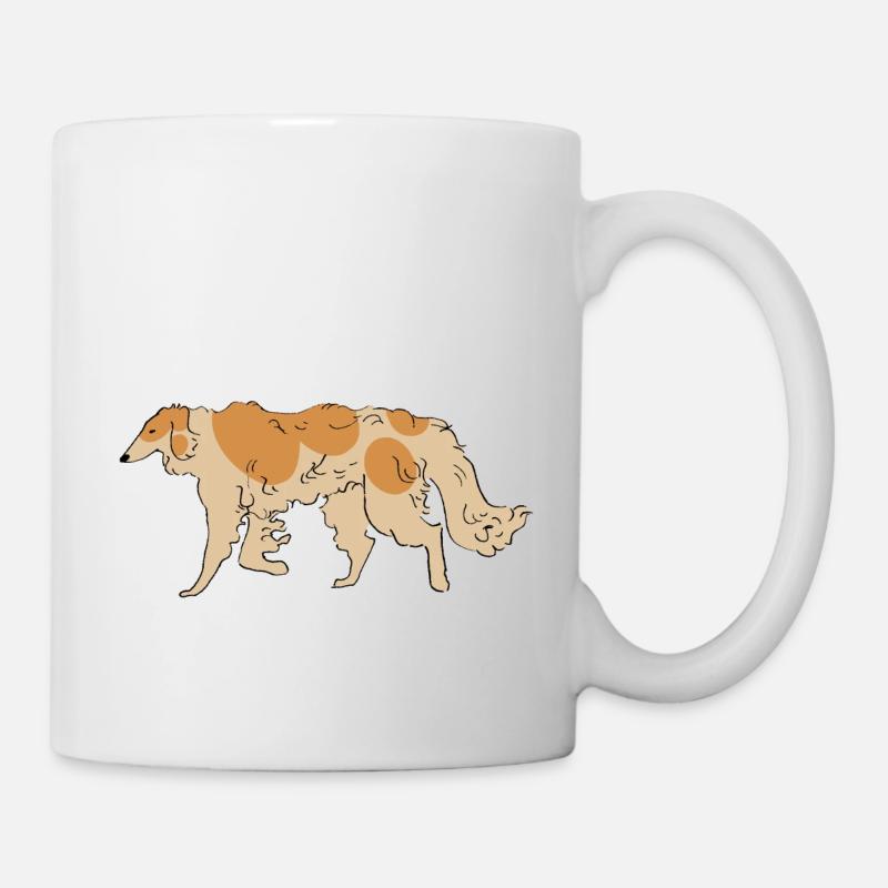 Barsoi - Tasse - Weiß