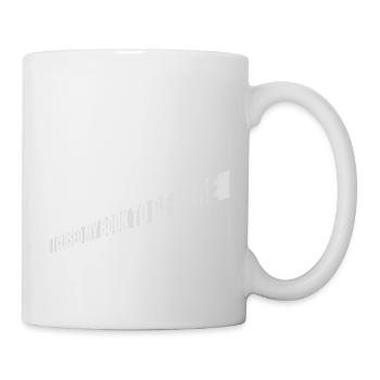 J’ai fermé mon livre - Mug blanc - blanc - Droite