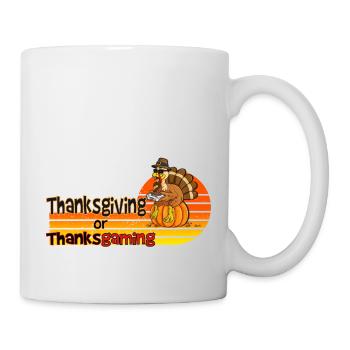 Relaxed bird - Mug - white - Right