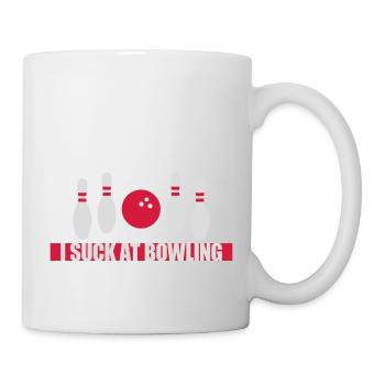 Je suis nul au bowling - Mug blanc - blanc - Droite