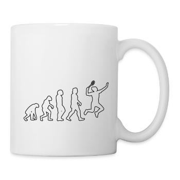 Badminton player Badminton Badminton fan - Mug - white - Right
