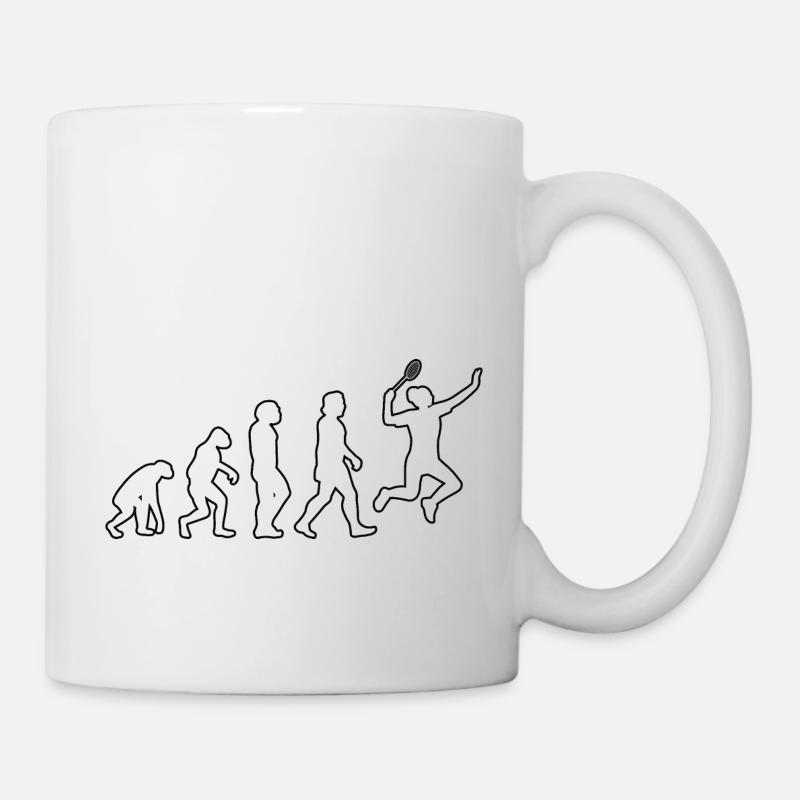 Joueur de badminton Fan de badminton - Mug blanc - blanc
