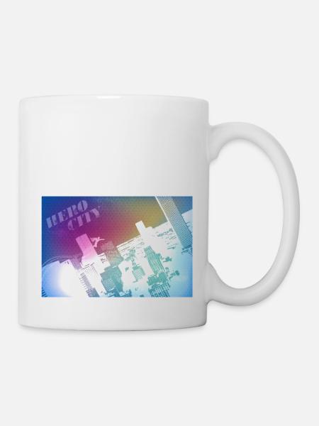 Cité des héros - Mug blanc - blanc