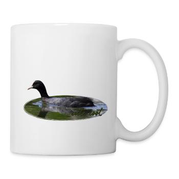 Coot Waterfowl Bird - Mug - white - Right