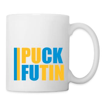 Conception du logo Puck Futin - Mug blanc - blanc - Droite
