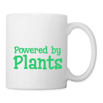 Powered by plants - Mug - white - Right
