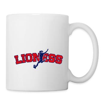 Lionnes championnes d’Angleterre de football féminin 2022 - Mug blanc - blanc - Droite