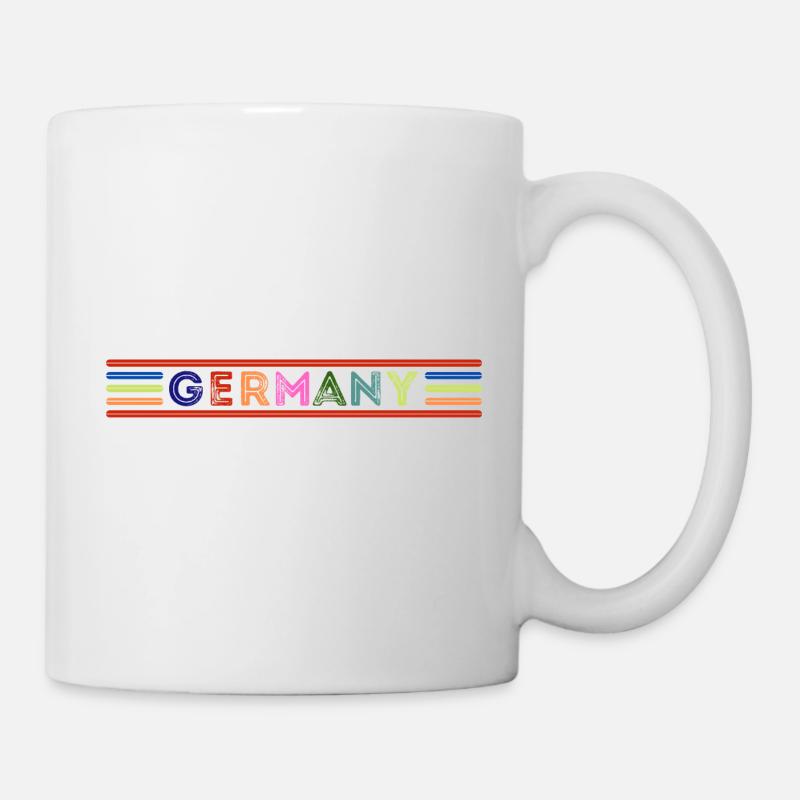 Deutschland - Tasse - Weiß