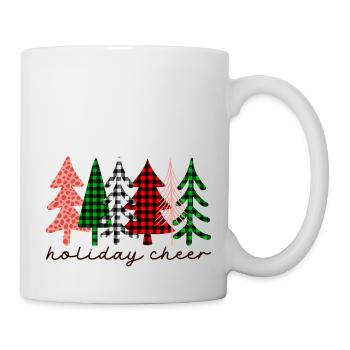 Joyeux Noël, Noël, vacances, jours fériés - Mug blanc - blanc - Droite