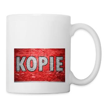 Kopie Ziegelsteinmauer Graffiti - Tasse - Weiß - Rechts