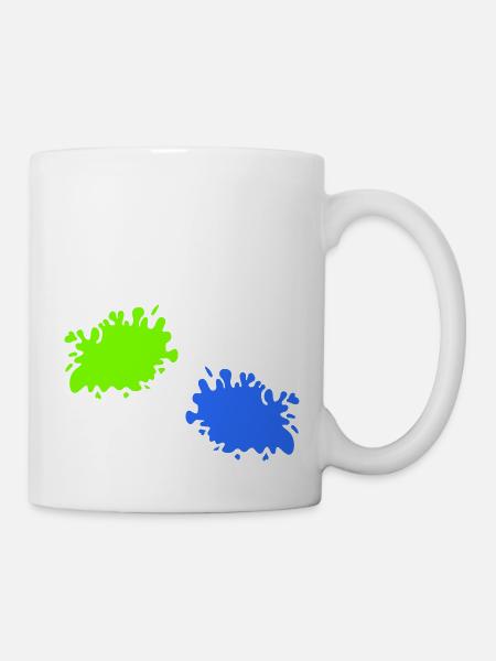 Taches - Mug blanc - blanc