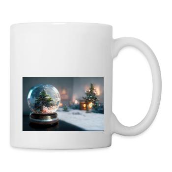 Noël 10 - Mug blanc - blanc - Droite